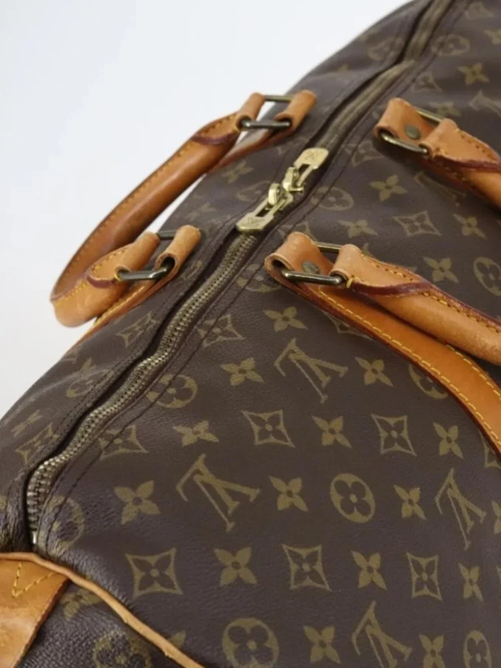 LOUIS VUITTON Monogram Keepall 50 Boston Bag M41426 LV - Picture 9 of 16